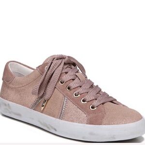 Sam Edelman Women's Baylee Sneaker pink metallic size 7.5